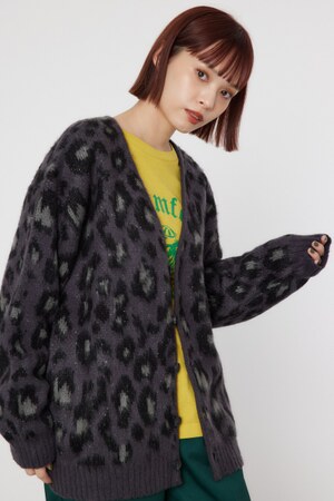 various シャギーニットカーディガン