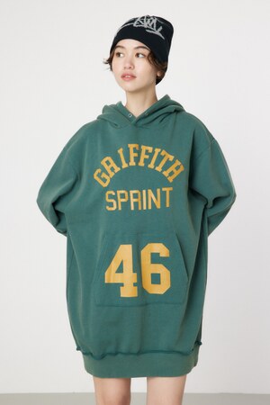 ナンバーパーカーワンピース