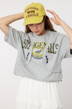 ボレロドッキングハーフスリーブスウェット