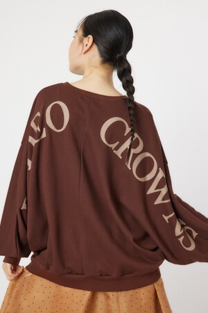 ドルマンバックロゴスウェット