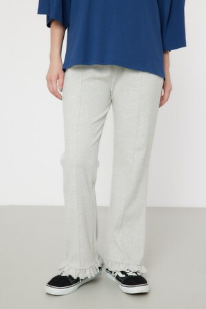 ヘムフリルフレアパンツ