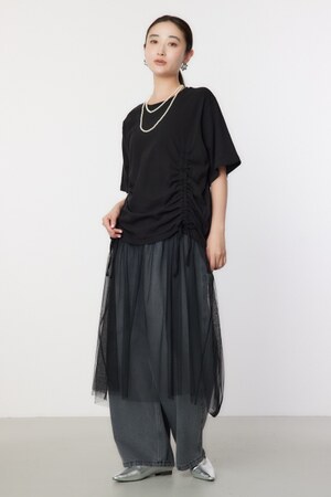 チュールドッキングワンピース