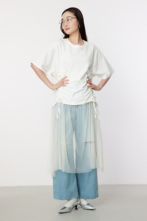 チュールドッキングワンピース