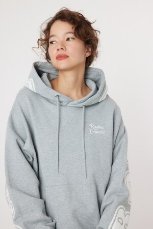 リバースパッチLOGOパーカー