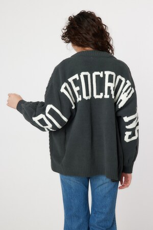 ロゴモールニットトッパー