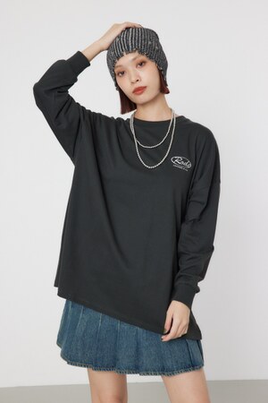 MSロゴL/S Tシャツ