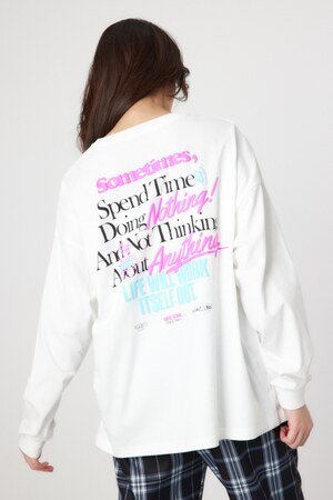 ONE DAY L/S Tシャツ