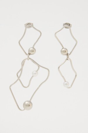 デフォルメフレームピアス