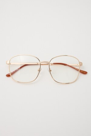 シンプルフレームメガネ