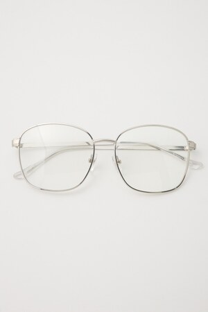 シンプルフレームメガネ