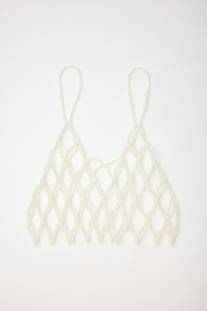 RODEO CROWNS WIDE BOWL | フェイクパールビスチェ (その他