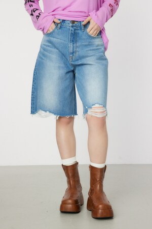 ダメージDENIM バミューダパンツ