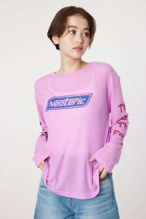 NeotericシアーロングスリーブTシャツ