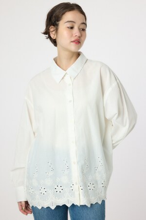 スカラップシャツ