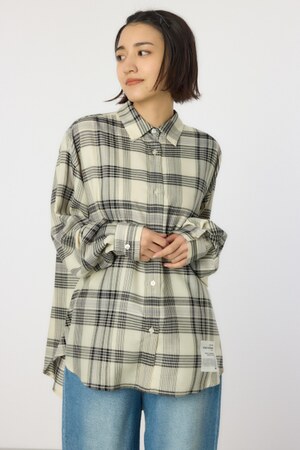 マルチパターンチェックシャツ