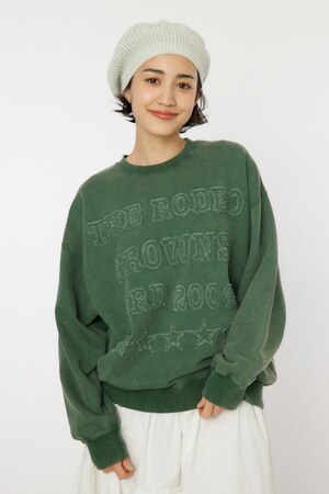 RCS加工パッチロゴスウェット