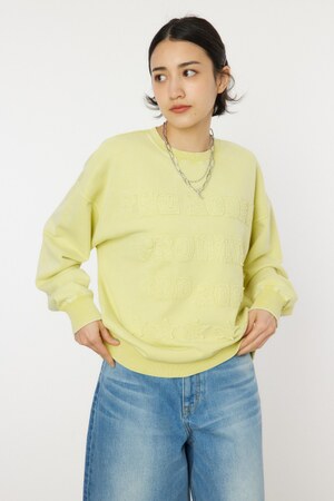 RCS加工パッチロゴスウェット