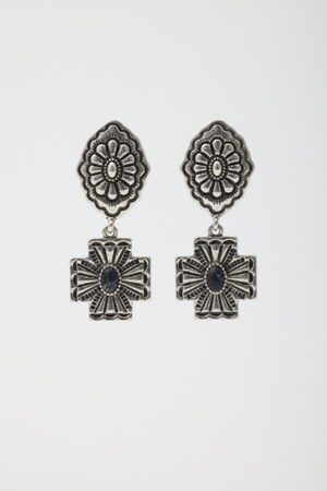 コンチョパーツイヤリング