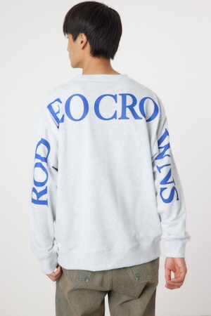 メンズバックロゴスウェット