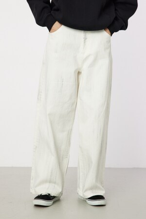 foiled デニムパンツ