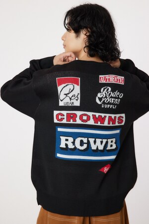 メンズSIGNSダブルジャガードニットトップス