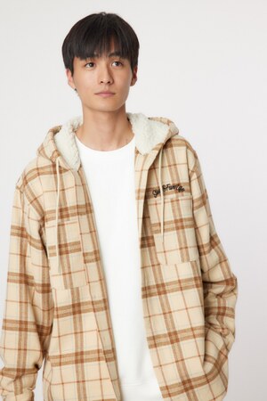 boa hooded シャツ