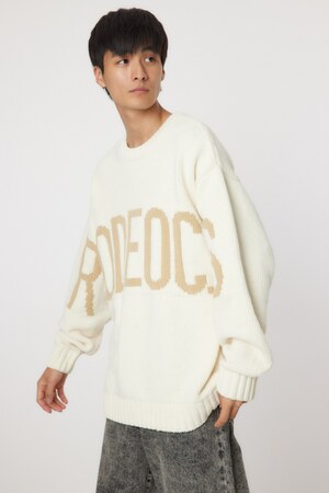 モールビッグロゴニットトップス