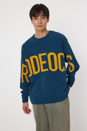 モールビッグロゴニットトップス