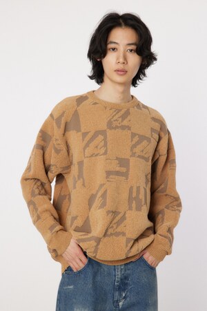 block checker ニット