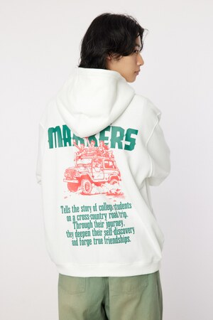 MILE MARKERS フーディー