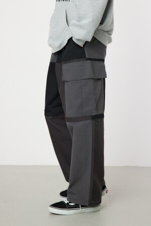パッチワークカーゴパンツ