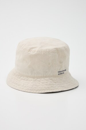 パターンブリムバケットハット