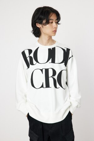 アッパーロゴスウェット