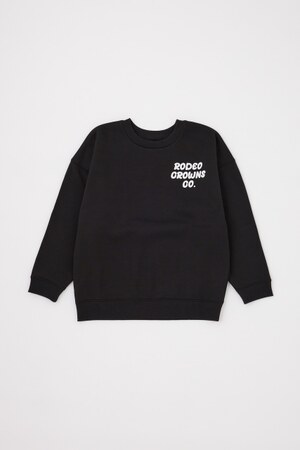 キッズ ワンポイント スウェット トップス