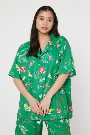 【UNISEX】Orion Beer x RCS ORオープンカラーシャツ