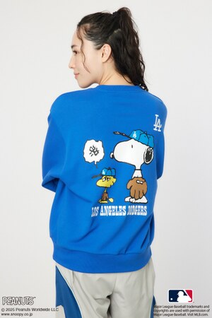 【UNISEX】MLBxPEANUTSスウェットトップス