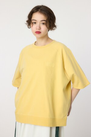 【UNISEX】CIRCLE エンボスロゴ半袖スウェットトップス