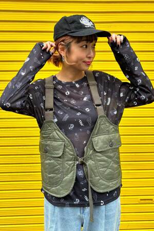 【WEB限定】ラクガキシアーロングTシャツ