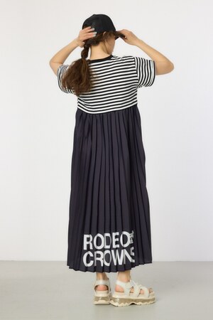 【WEB限定】バックプリーツマキシワンピース