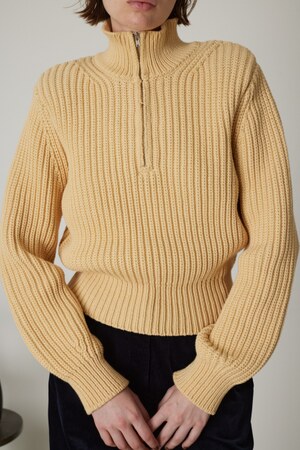 RIM.ARK | Padded square knit (KNITWEAR ) |RIM.ARK ONLINE STORE