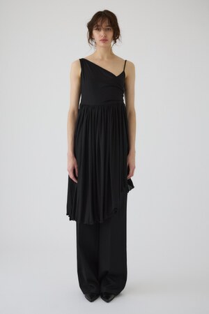 Drape thin gather cami