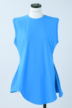 sky curve crew-neck swim pullover