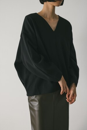 STYLEMIXER | Vネックフォルムトップ (シャツ・ブラウス ) |SHEL