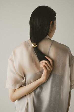 ミラーオーバルヘアゴム