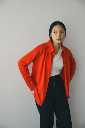 リラックスジャージーシャツ