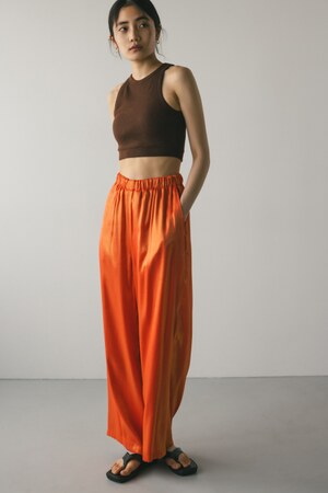 メタリックイージーパンツ