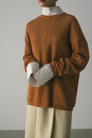 クロシェルーズニット