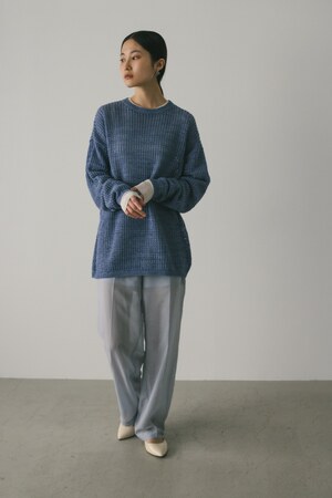 クロシェルーズニット