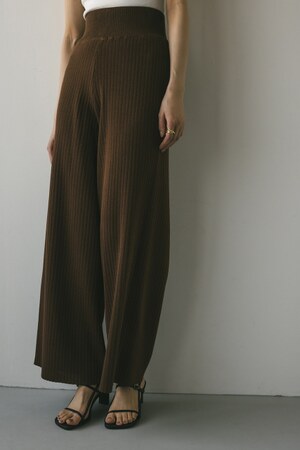 ドライニットワイドリブパンツ