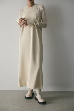 新品　２way　シャーリングギャザーワンピース STYLEMIXER | 2WAYシャーリングギャザーワンピース (ワンピース